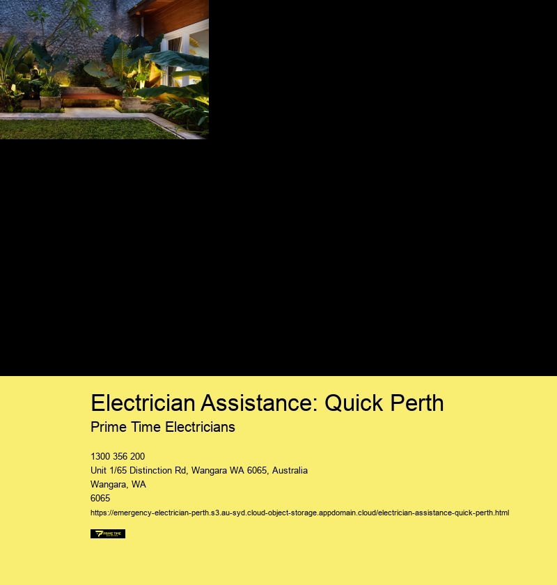 Perth Electrician: Ready for Emergency Action