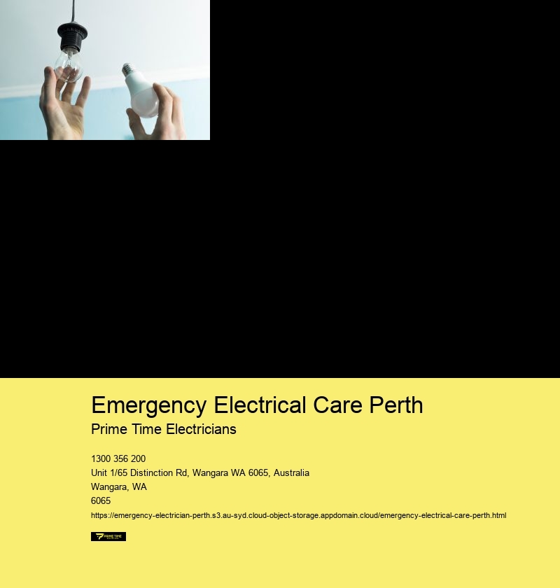 Perth's 24/7 Emergency Electrician Response
