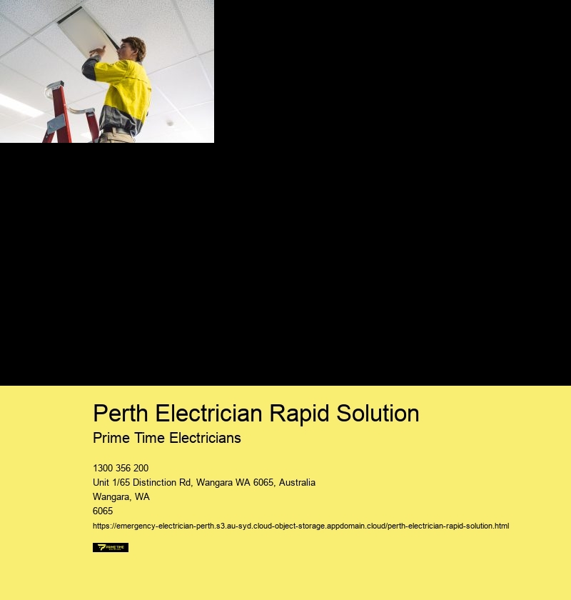 Perth Electrician Rapid Solution
