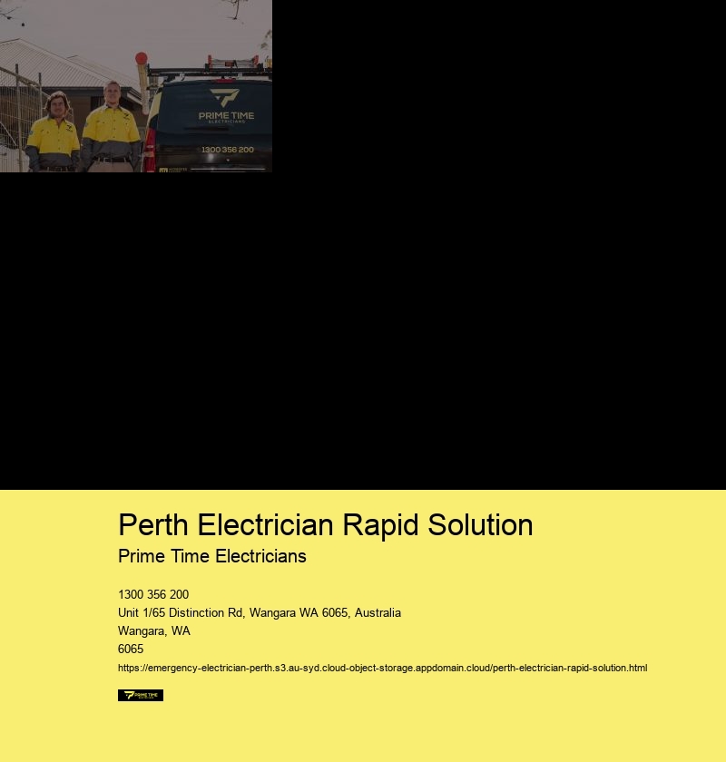 Perth’s Speedy Electrical Emergency Response