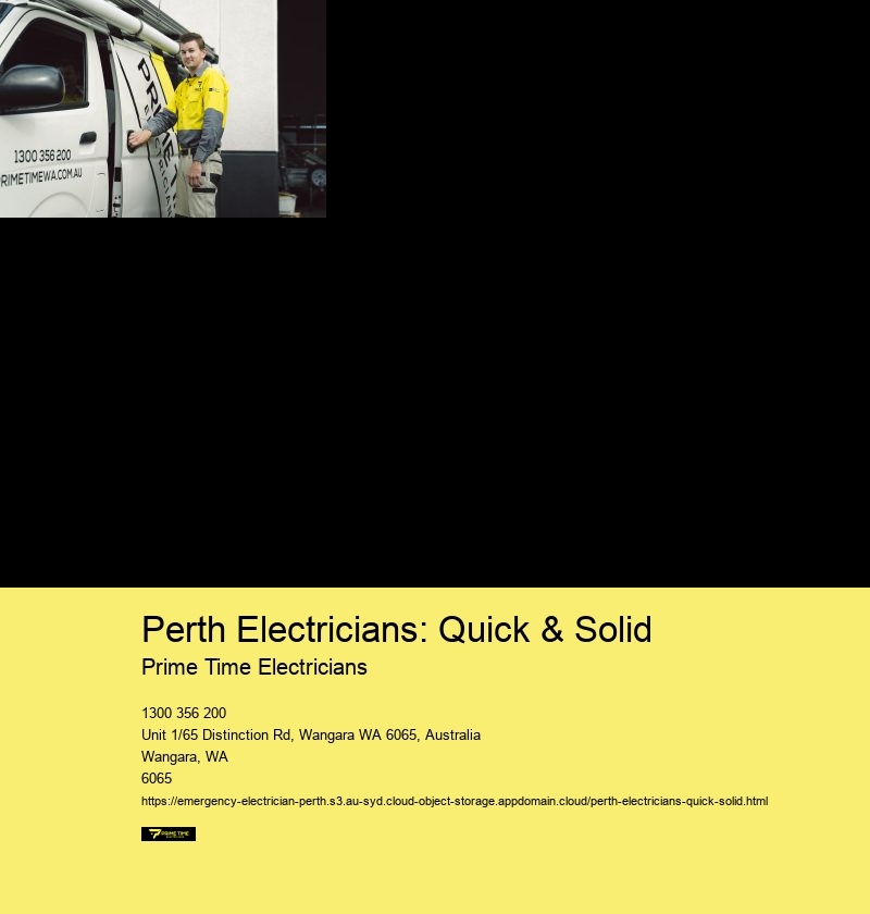Emergency Electrical Services: Perth’s Best