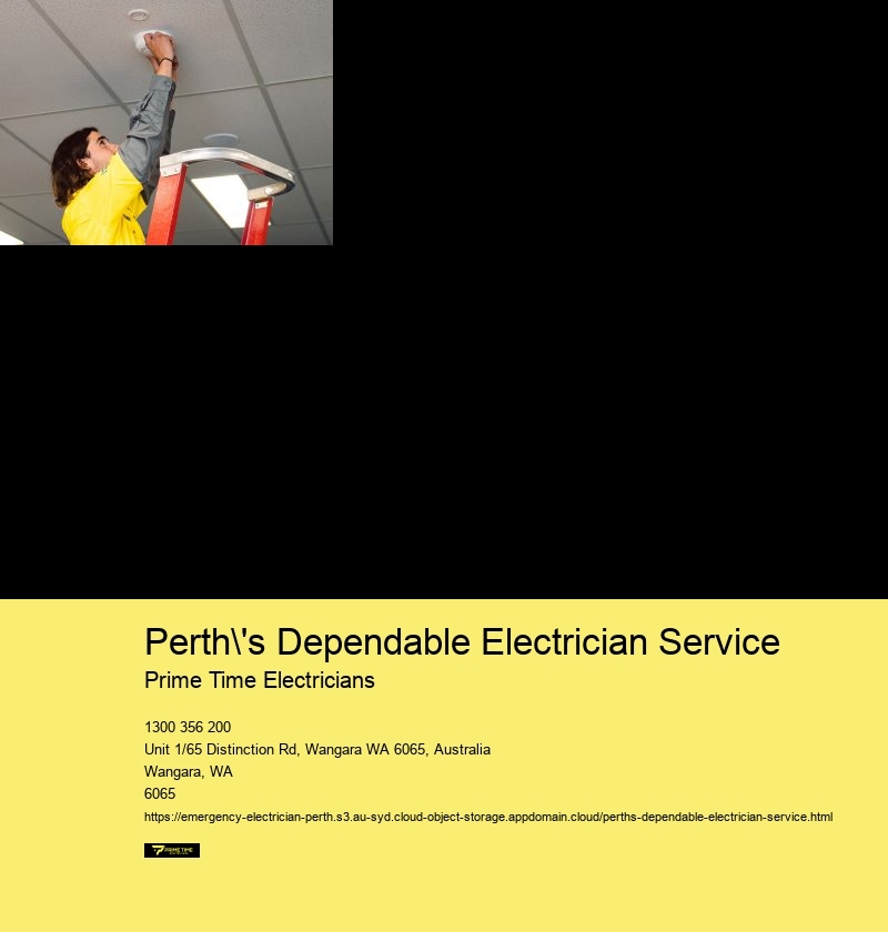Perth's Dependable Electrician Service
