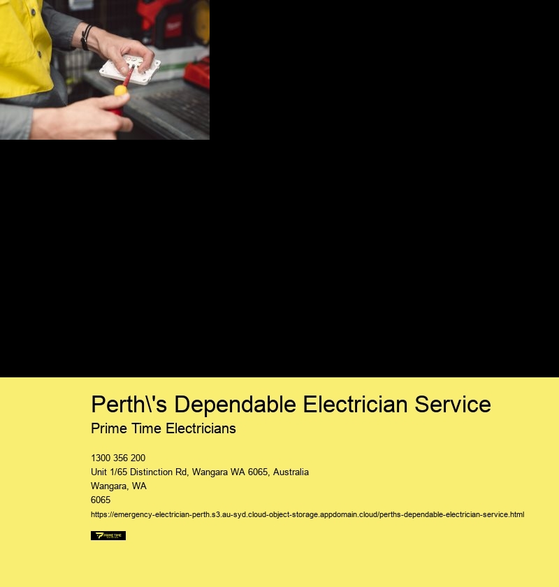 Perth Electrician for Emergency Electrical Assistance