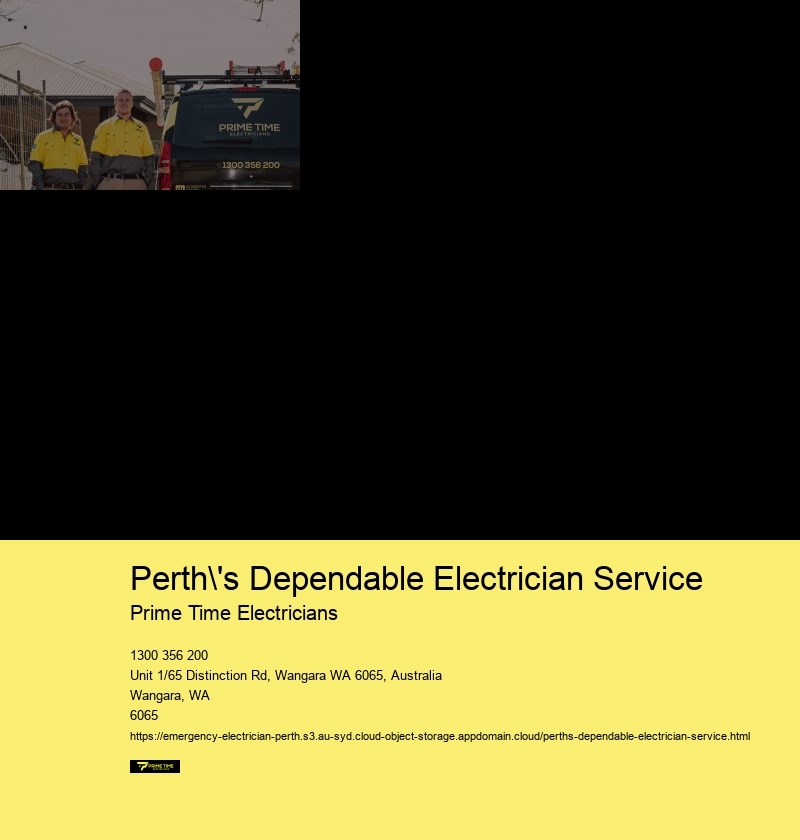 Perth’s Reliable Electrician for Emergencies