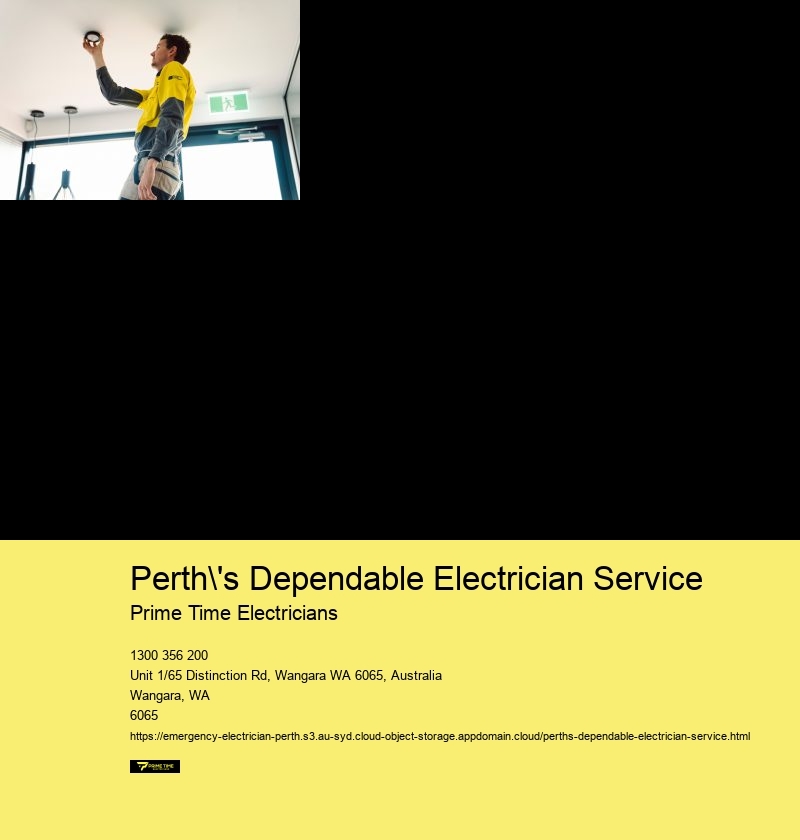Emergency Electrician: Perth's Trusted Choice