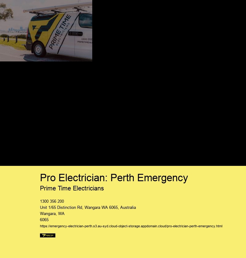Perth's Efficient Emergency Electrician Service